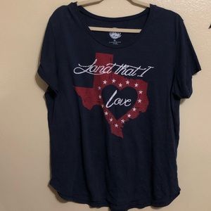 Casual Texas tee
